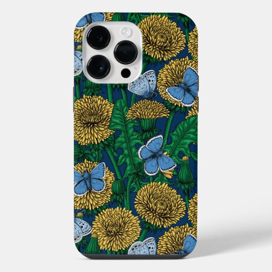 タンポポの草原 iPhoneケース (裏面)
