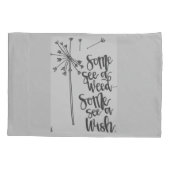 タンポポの霊感 枕カバー (裏面)