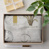 タンポポのDecoupageのティッシュシート 薄葉紙 (ギフト)