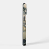 タンポポのiPhone 15ケースを持つ女の子 iPhone 15ケース (右側面)
