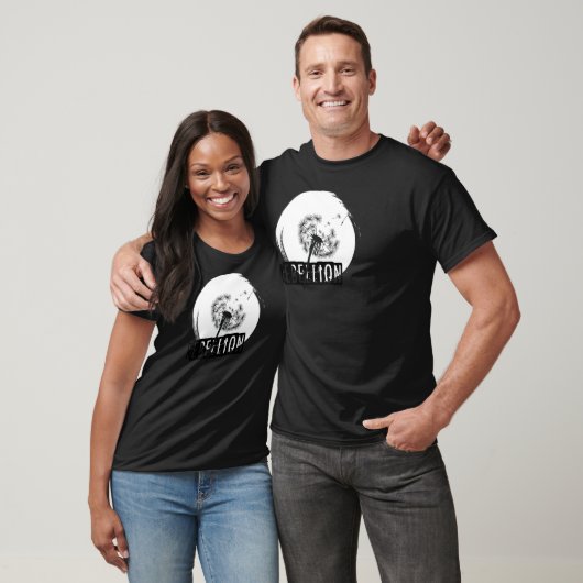 タンポポを放つ Tシャツ (ユニセックス)