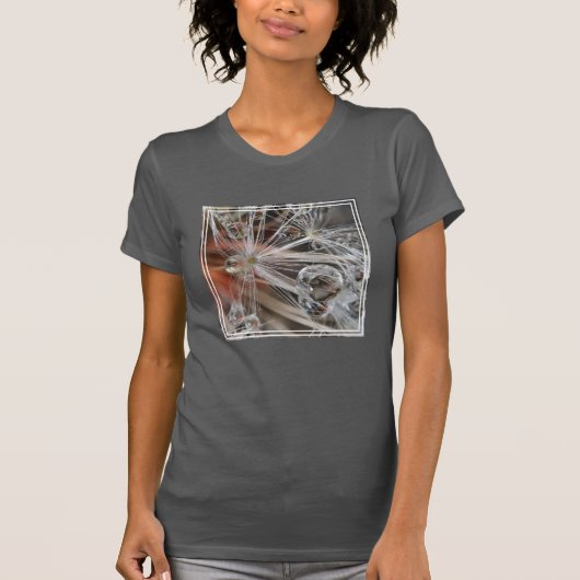 タンポポアブストラクト Tシャツ (正面)