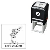 タンポポカスタムン&蝶のライブラリ セルフインキングスタンプ (インサイチュ)