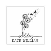 タンポポカスタムン&蝶のライブラリ セルフインキングスタンプ (デザイン)