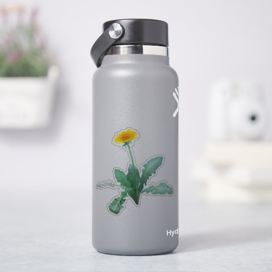 タンポポステッカー シール (HydroFlask)