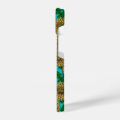 タンポポターコイズ iPhoneケース (左側面)