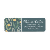 タンポポフローラ雑草パターン ラベル (正面)