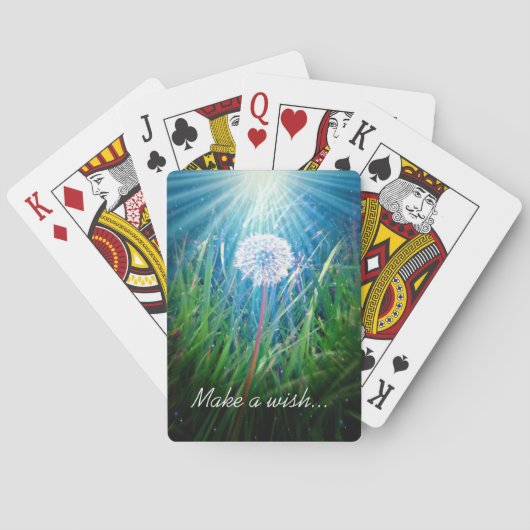 タンポポマクロ トランプ (裏面)