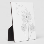 タンポポモダンンの花 フォトプラーク (側面)