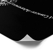 タンポポ乳癌認識度戦士ピンクリブ ポスター (角)