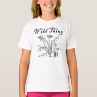 タンポポ付きワイルドThing Tシャツ