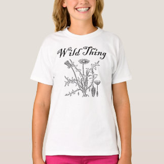 タンポポ付きワイルドThing Tシャツ
