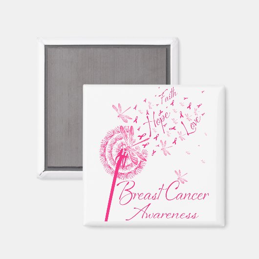 タンポポ信仰希望ラブブレストガン認識度 マグネット (正面/裏面)