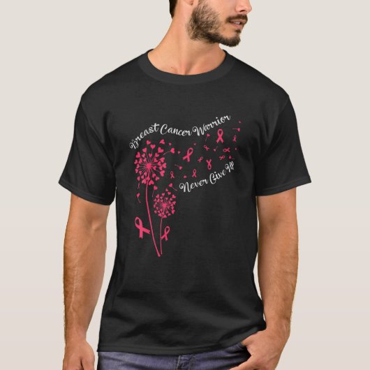 タンポポ信仰希望ラブブレストガン認識度 Tシャツ (正面)