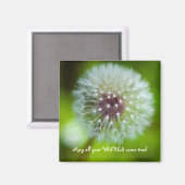 タンポポ冷凍機磁石 マグネット (正面/裏面)