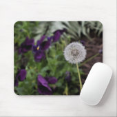 タンポポ及びパンジーのマウスパッド マウスパッド (マウス)