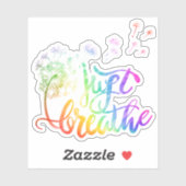 タンポポ吹ンを風で吸う シール (シート)