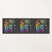 タンポポ吹ンを風で吸う ヨガマット (正面(横))