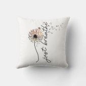 タンポポ希望サンセットバタフライアクセント クッション (裏面)