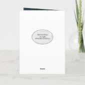 タンポポ感謝していン カード (裏面)