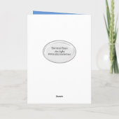 タンポポ感謝していン カード (裏面)