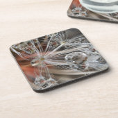 タンポポ抽象芸術 コースター (左側)