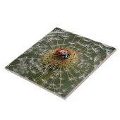 タンポポ時計のラディバード。マクロ撮影 タイル (側面)