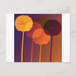 タンポポ時計 ポストカード