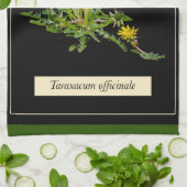 タンポポ植物学 キッチンタオル (折り畳み)