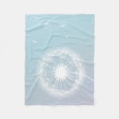 タンポポ毛布 フリースブランケット (正面)