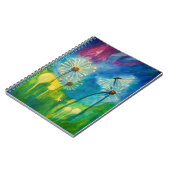 タンポポ水彩 ノートブック (左側)