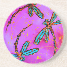 タンポポ浮気ピンク コースター