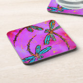 タンポポ浮気ピンク コースター (左側)