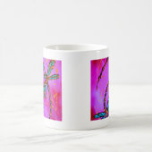 タンポポ浮気ピンク コーヒーマグカップ (中央)