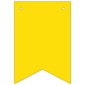 タンポポ無地のの色  バンティングフラッグ (第2の旗)