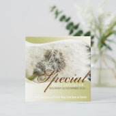 タンポポ特別パーティー招待状 招待状 (スタンド正面)