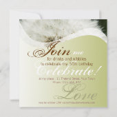 タンポポ特別パーティー招待状 招待状 (裏面)