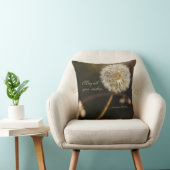 タンポポ種の頭(茶色) クッション (椅子)