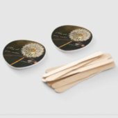 タンポポ種の頭（茶色） ハンドファン (組立なし)