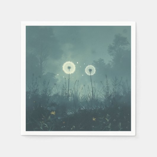 タンポポ紙 スタンダードカクテルナプキン (正面)