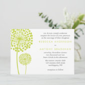 タンポポ結婚ス 招待状 (スタンド正面)