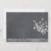 タンポポ結婚リ 招待状 (裏面)