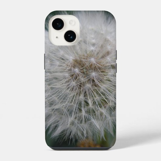 タンポポ花の播種 iPhoneケース (裏面)