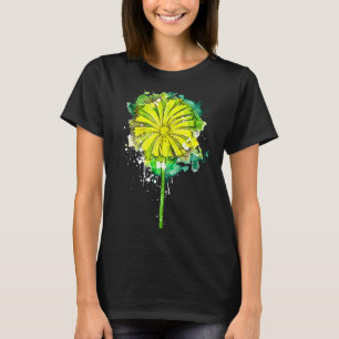 タンポポ花タンポポの水彩合計 Tシャツ