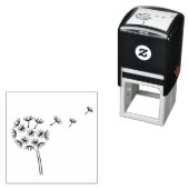 タンポポ花パラシュート セルフインキングスタンプ (インサイチュ)