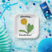 タンポポ花フローラパーティー ペーパープレート (パーティー)