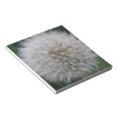 タンポポ花メモ帳のシード ノートパッド (アングル)