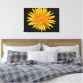タンポポ花24x16 (60x40cm)ワッカ キャンバスプリント (インサイチュ (寝室))