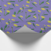 タンポポ花 ラッピングペーパー (角)