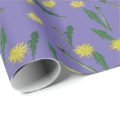 タンポポ花 ラッピングペーパー (ロールコーナー)